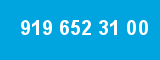 919 652 31 00